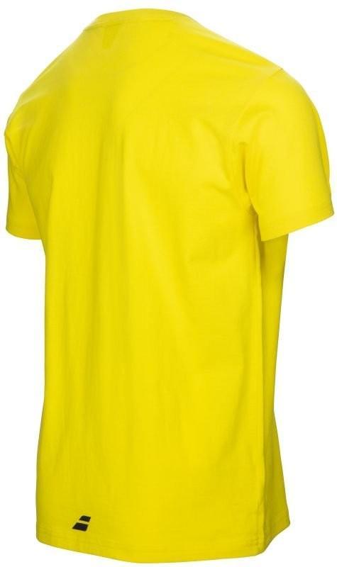 Тенісна футболка чоловіча Babolat Core Pure Aero Tee Men aero yellow