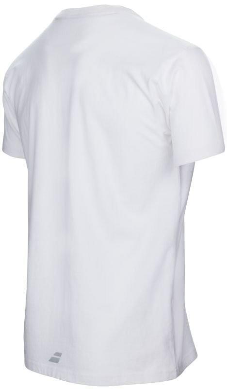 Тенісна футболка чоловіча Babolat Core Pure Drive Tee Men white