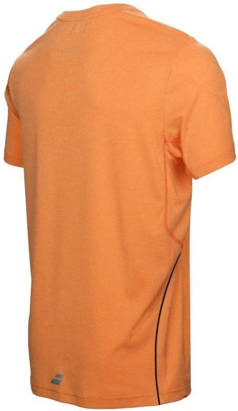 Тенісна футболка чоловіча Babolat Performance Crew Neck Tee Men celosia orange