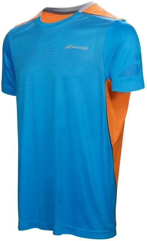 Теннисная футболка мужская Babolat Performance Crew Neck Tee Men drive blue