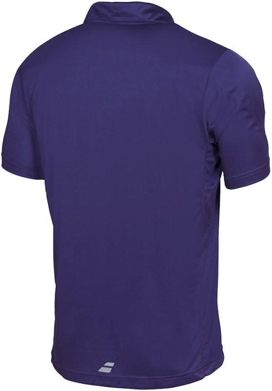 Теннисная футболка мужская Babolat Wimbledon Performance Polo purple поло