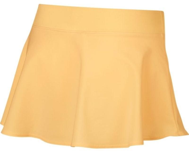 Теннисная юбка детская Nike Girl's Court Pure Flouncy Skirt tangerine tint/white