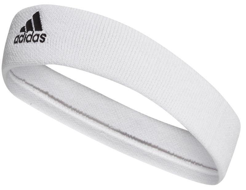 Повязка на голову Adidas Tennis Headband (OSFM) - white/black