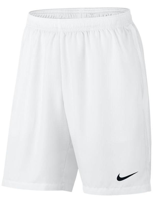 Теннисные шорты мужские Nike Court Dry Short 9 white/white/black
