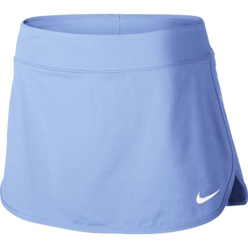 Теннисная юбка женская Nike Court Pure Skirt royal tint/white