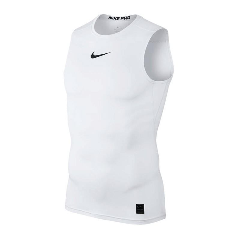 Термомайка мужская Nike Top SL Comp white/black/black