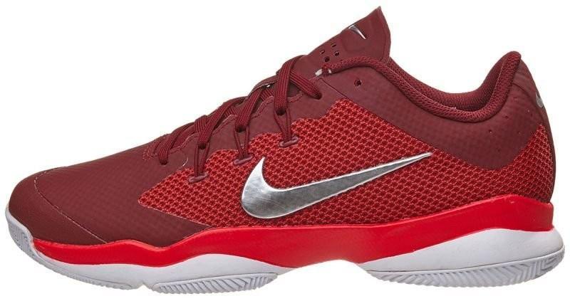 Теннисные кроссовки женские Nike Air Zoom Ultra team red/metallic silver