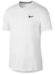 Теннисная футболка мужская Nike Court Top SS white