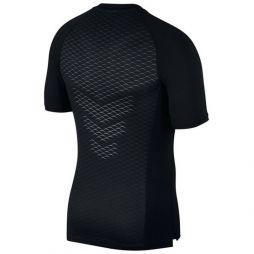 Термофутболка чоловіча Nike Pro HyperCool Top SS Fitted GFX black/black/dark grey