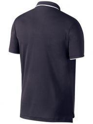 Тенісна футболка чоловіча Nike Court Dry Team Polo obsidian/white