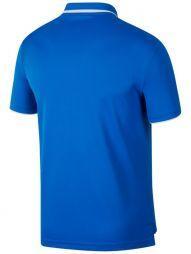 Тенісна футболка чоловіча Nike Court Dry Team Polo signal blue/white