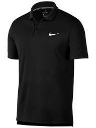 Тенісна футболка чоловіча Nike Court Dry Team Polo black/white