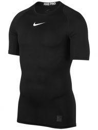 Термофутболка чоловіча Nike Pro Top SS Comp black/white
