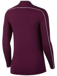 Тенісна футболка жіноча Nike Court Women Dry 1/2 Zip Top bordeaux/white