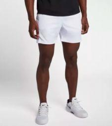 Тенісні шорти чоловічі Nike Court Dry 7in Short white