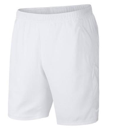Теннисные шорты мужские Nike Court Dry 9in Short white/white