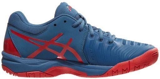 Детские теннисные кроссовки Asics Gel-Resolution 7 GS azure/red alert Детские теннисные кроссовки Asics Gel-Resolution 7 GS azure/red alert