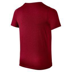 Тенісна футболка дитяча Nike Dry Tee SS Swoosh Solid dark red Тенісна футболка дитяча Nike Dry Tee SS Swoosh Solid dark red