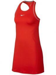 Тенісне плаття жіноче Nike Court Dry Dress habanero red/white