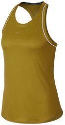 Тенісна майка жіноча Nike Court Dry Tank peat moss/white/gridiron