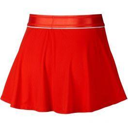 Теннисная юбка женская Nike Court Dry Flounce Skirt habanero red/white Теннисная юбка женская Nike Court Dry Flounce Skirt habanero red/white