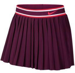Тенісна спідничка жіноча Nike Court Victory Skirt bordeaux/bright crimson