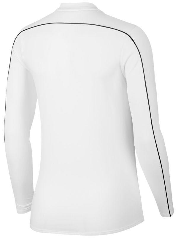 Теннисная футболка женская Nike Court Women Dry 1/2 Zip Top white/black