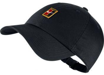 Тенісна кепка Nike H86 Court Logo Cap black