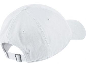 Тенісна кепка Nike H86 Essential Swoosh Cap white/white