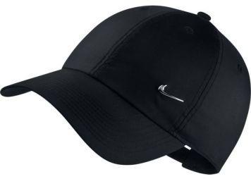 Тенісна кепка Nike H86 Metal Swoosh Cap black/metallic silver