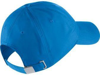 Тенісна кепка Nike H86 Metal Swoosh Cap signal blue/metallic silver