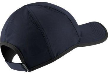 Тенісна кепка Nike U Aerobill Feather Light Cap obsidian/black/white