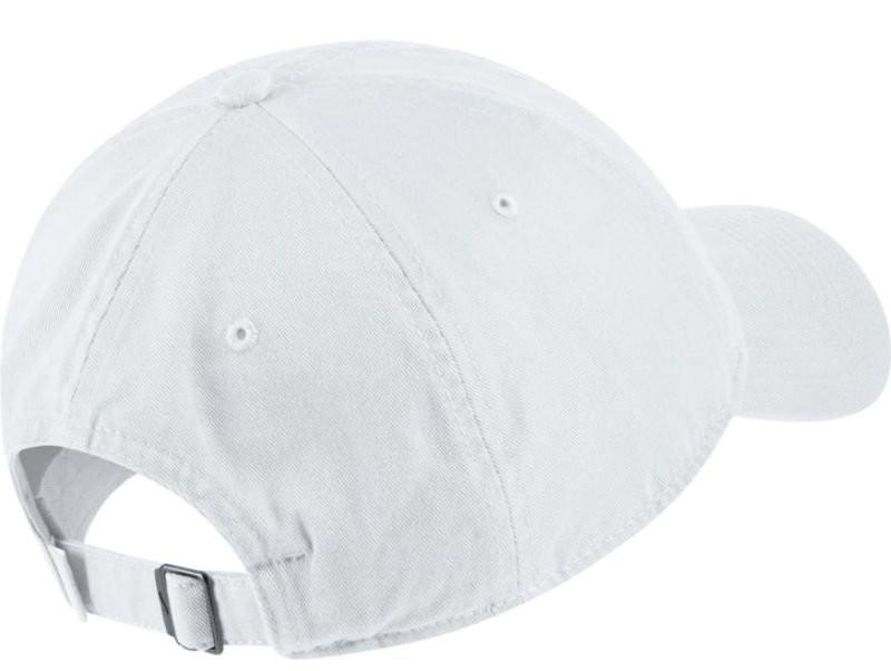 Теннисная кепка Nike H86 Essential Swoosh Cap white/white
