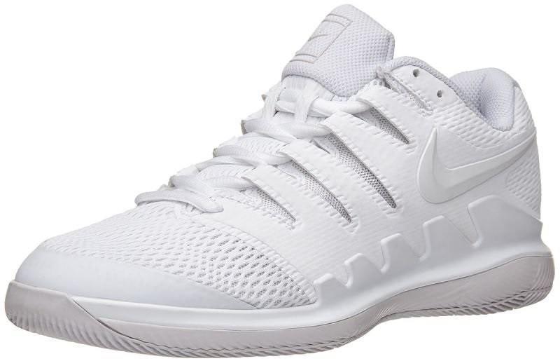 Теннисные кроссовки женские Nike WMNS Zoom Vapor 10 HC white/vast grey