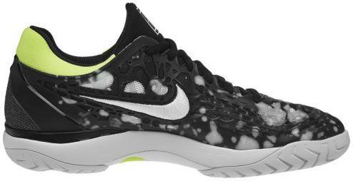 Тенісні кросівки чоловічі Nike Air Zoom Cage 3 HC Premium blackwhitevolt glow Тенісні кросівки чоловічі Nike Air Zoom Cage 3 HC Premium blackwhitevolt glow