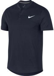 Тенісна футболка чоловіча Nike Court Dry Blade Polo obsidian/white
