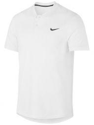 Тенісна футболка чоловіча Nike Court Dry Blade Polo white/black