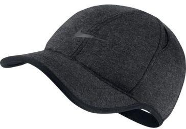 Тенісна кепка Nike Aerobill Featherlight Premium black heather