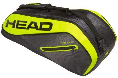 Тенісна сумка Head Tour Team Extreme 6R Combi black/yelllow