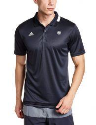 Теннисная футболка мужская adidas Roland Garros Polo night grey/white Теннисная футболка мужская adidas Roland Garros Polo night grey/white