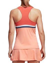 Тенісна майка жіноча Adidas Club Tank trace scarlet