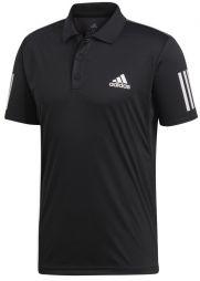 Тенісна футболка чоловіча Adidas Club 3-Stripes Polo black/black/white поло