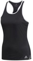Тенісна майка жіноча Adidas Club Tank black/white