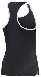 Тенісна майка жіноча Adidas Club Tank black/white