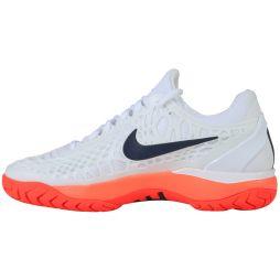 Тенісні кросівки чоловічі Nike Air Zoom Cage 3 HC Limited Edition white/lava/black Тенісні кросівки чоловічі Nike Air Zoom Cage 3 HC Limited Edition white/lava/black