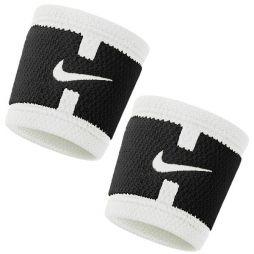 Напульсник Nike Dry Fit Court Logo Wristbands white/black Напульсник Nike Dry Fit Court Logo Wristbands white/black