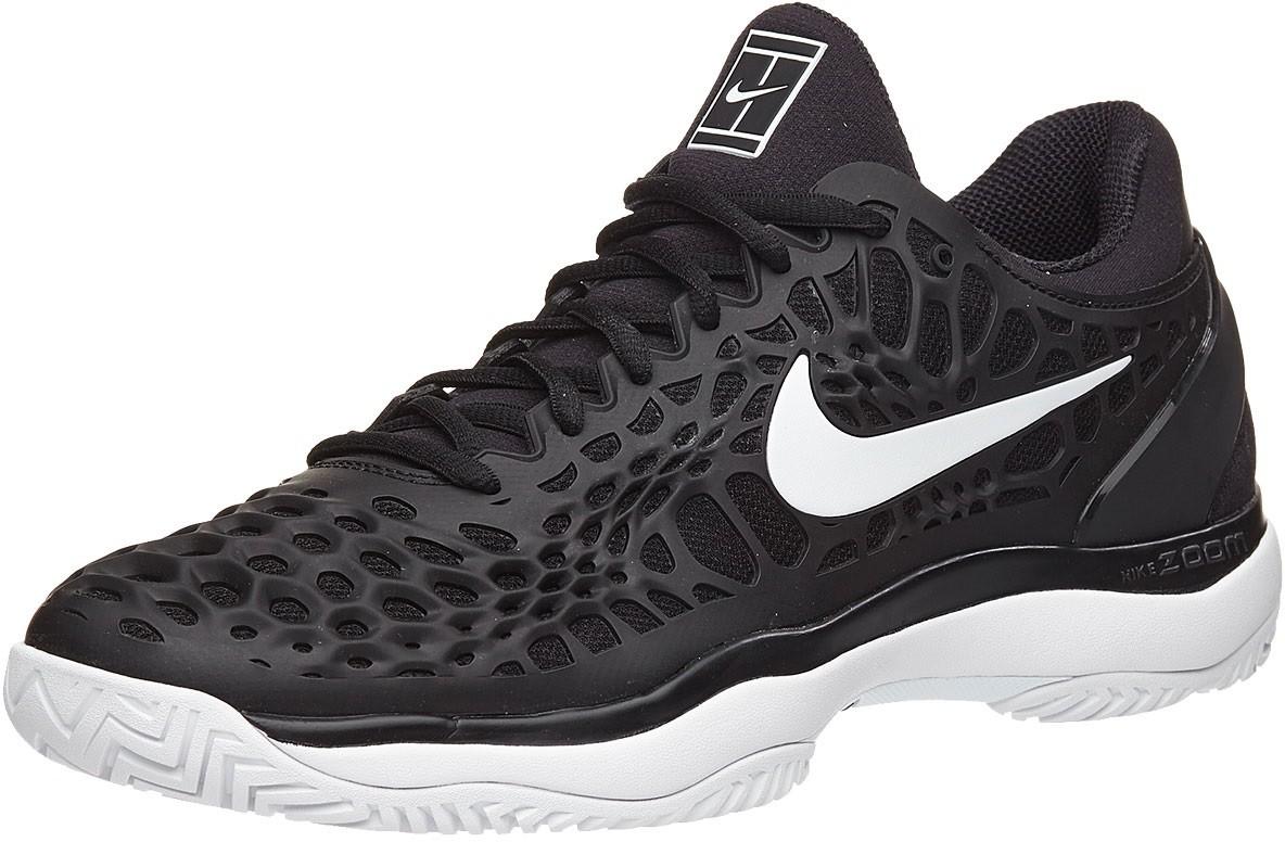 Теннисные кроссовки мужские Nike Air Zoom Cage 3 HC black/white/anthracite