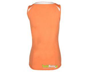 Тенісна футболка жіноча Asics Lea Lady Singlet orange/white