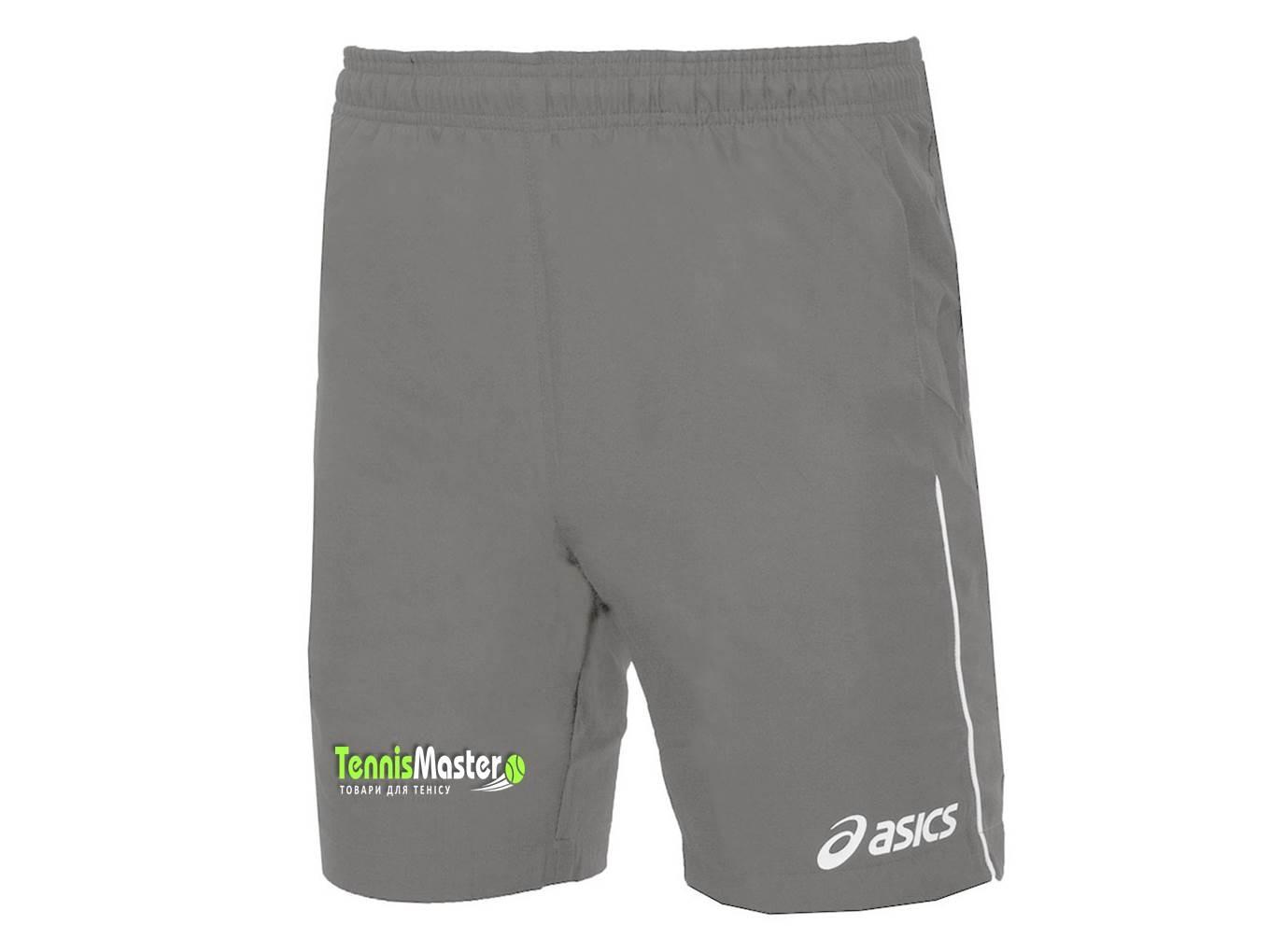 Теннисные шорты мужские Asics Gustavo Short grey/white