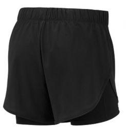 Тенісні шорти жіночі Nike Spring Flex 2in1 Woven Short black/white